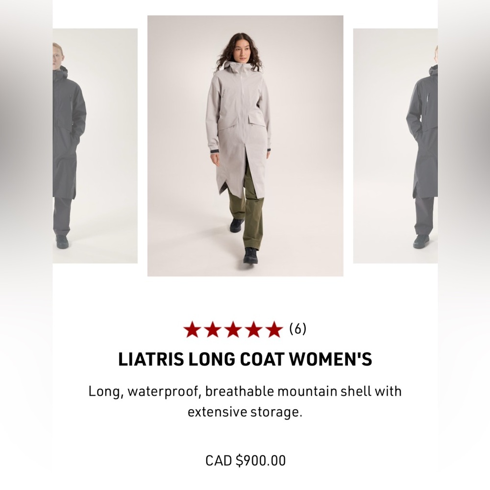 NEW Liatris Long Coat